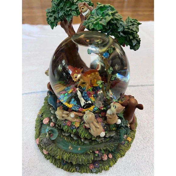 Disney | Art | Disney Bambi Musical Motion Snow Globe Little April